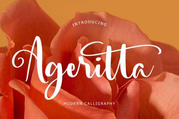 Ageritta Font: Elevate Your Brand Identity