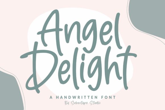 Angel Delight: A Sweet Brushed Handwritten Font for Makers