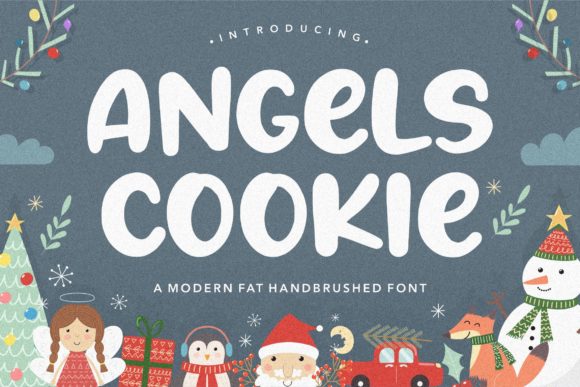 Angels Cookie Font for Creative Branding