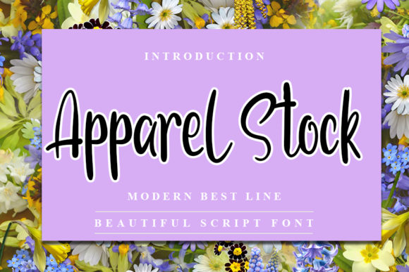 Apparel Stock Font: A Natural Choice for Branding