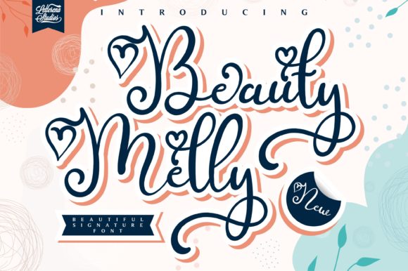 Beauty Melly: A Dreamy Handwritten Typeface for Branding