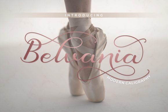 Belvania: A Sweet Handwritten Font for Branding
