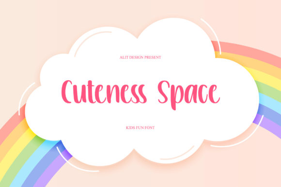Cuteness Space Typeface for Editorial Joy