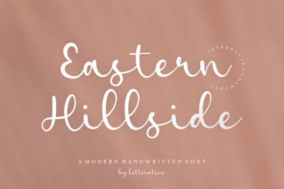 Eastern Hillside Font for Romantic Branding