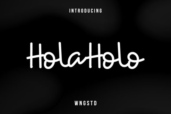 Holaholo Font Review for Makers and Crafters
