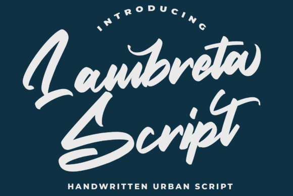Lambreta: The Elegant Script Font for Campaigns