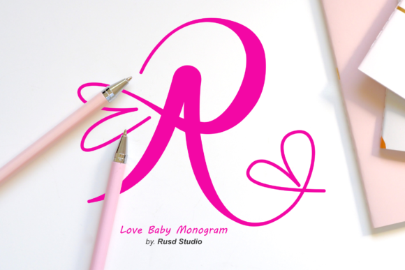 Love Baby Monogram: Elegant Script Font Review