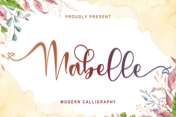 Mabelle: A Romantic Handwritten Font for Branding