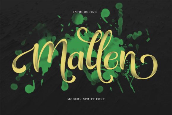 Mallen: The Script Handwritten Font for Modern Brands