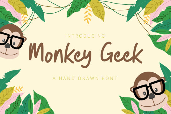 Monkey Geek Font for Modern Web Design