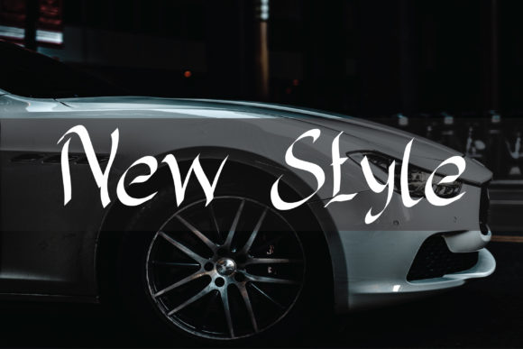 New Style Font for Modern Digital Branding