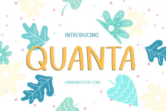 Quanta: The Bold Handwritten Font for Marketers