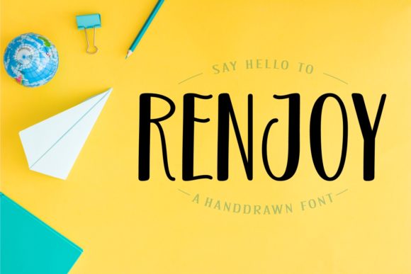 Renjoy: The Perfect Handwritten Font for Makers
