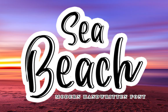 Sea Beach: A Friendly Handwritten Font for Web Design