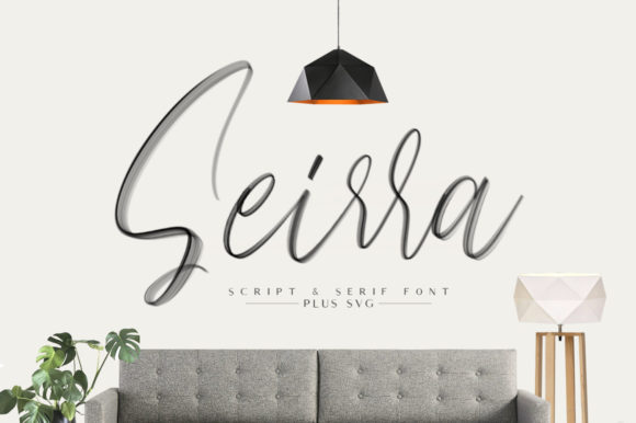 Seirra: The Handcrafted Typeface for Modern Branding