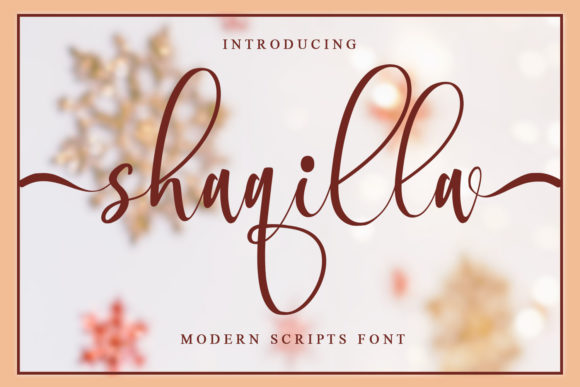Shaqilla Font Review: Elegant Script for Branding
