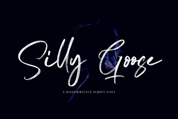 Silly Goose: A Textured Handwritten Font for Makers