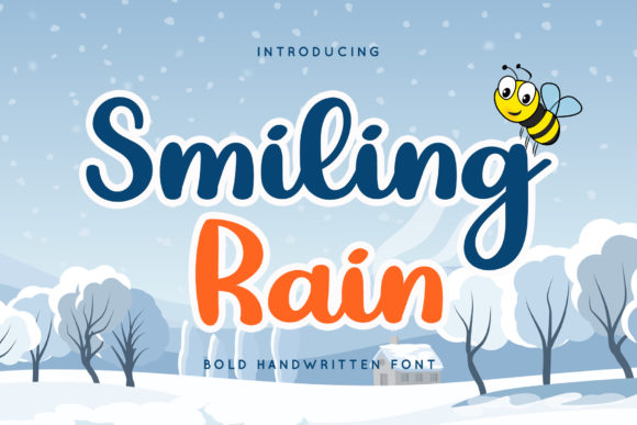 Smiling Rain Font for Modern Web Design