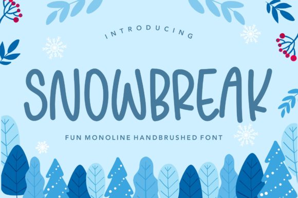 Snowbreak Font for Modern Business Branding
