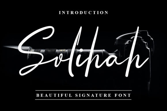 Solihah Font for Elegant Branding Projects