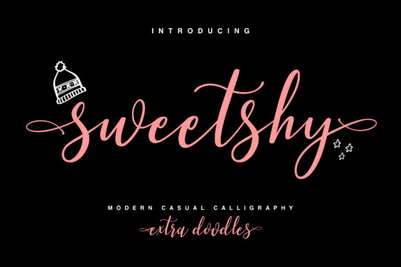Sweetshy: A Handwritten Font for Makers