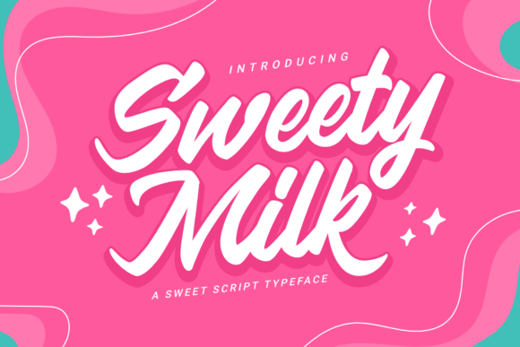 Sweety Milk Font Review for Brand Designers