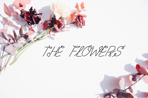 The Flowers: A Delicate Handwritten Font for Elegant Branding