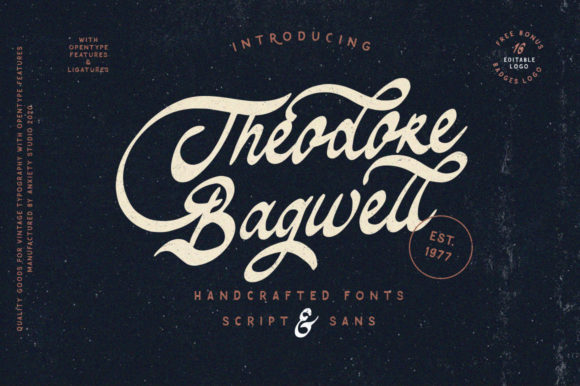 Theodore Bagwell: A Vintage Duo Typeface Review