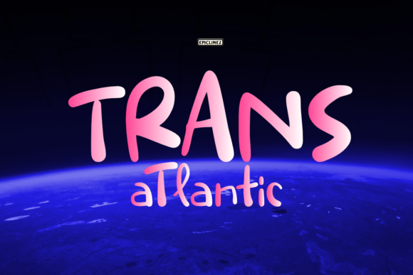 Trans Atlantic Font for Bold Web Design