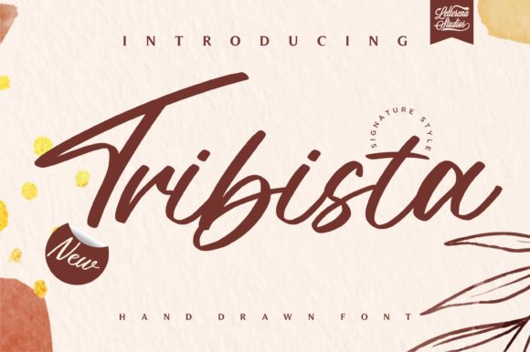 Tribista: A Timeless Script Handwritten Font for Makers