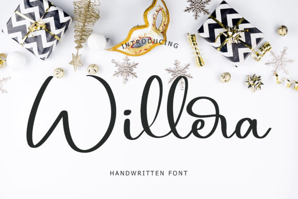 Willera: A Modern Handwritten Font for Elegant Editorial Design